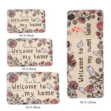 Load image into Gallery viewer, Hallway Welcome Floor Mats Animal Cute Cat Print Bathroom Kitchen Carpet House Doormats Living Room Anti-Slip Tapete Rug