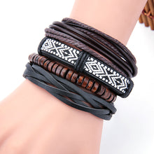 Load image into Gallery viewer, Handmade Bracelets Leather Cool