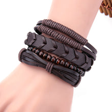 Load image into Gallery viewer, Handmade Bracelets Leather Cool