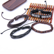 Load image into Gallery viewer, Handmade Bracelets Leather Cool