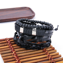 Load image into Gallery viewer, Handmade Bracelets Leather Cool