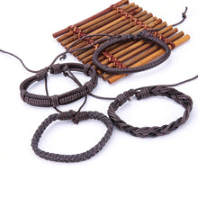 Load image into Gallery viewer, Handmade Bracelets Leather Cool