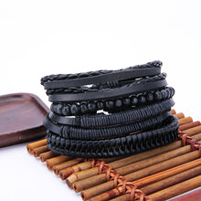 Load image into Gallery viewer, Handmade Bracelets Leather Cool