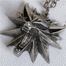 Load image into Gallery viewer, 2018 Top quality the Witcher pendant medallion wizard wolf 3 Medallion Pendant Necklace Wolf Head Necklace Jewelry Woman collar