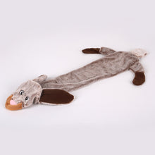 Load image into Gallery viewer, Cute Wolf Toys Stuffed Squeaking Animals Pet Toy Plush Rabbit Honking Squirrel for Dogs Chew Squeaker Squeaky Dog Toys