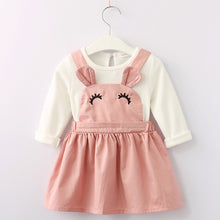 Load image into Gallery viewer, Bear Leader Girls Dress 2018 Spring Brand Baby Girls Blouse Lace Crew Neck Kids Shirts Children Clothing Dress For 6-24M
