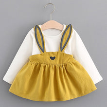 Load image into Gallery viewer, Bear Leader Girls Dress 2018 Spring Brand Baby Girls Blouse Lace Crew Neck Kids Shirts Children Clothing Dress For 6-24M