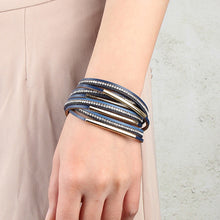 Load image into Gallery viewer, Handmade Wristband Leather Bracelet Bangle