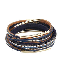 Load image into Gallery viewer, Handmade Wristband Leather Bracelet Bangle